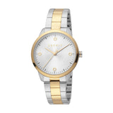 Esprit Ladies Two Tone with Silver Color Dial