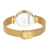Esprit Ladies Watch Golden Mesh Bracelet With White Dial - Blue Salon