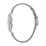 Esprit Ladies WatchÂ Silver Color Mesh Bracelet With White Dial Set With Accessories - Blue Salon