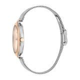 Esprit Ladies WatchÂ Silver Color Mesh Bracelet With White Dial