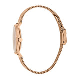Esprit Ladies Watch Ip Rosegold Mesh Bracelet & Dial Set With Accessories - Blue Salon