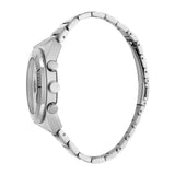 Esprit Men's Chronograph Watch Silver Color Ss Bracelet White Dial With Date