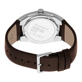Esprit Men's Watch Brown Leather Strap With Black Dial &Day Date