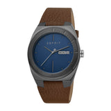 Esprit Men's Stainless Steel Watch WithÂ Blue Dial & Day Date