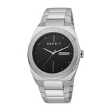 Esprit Men's Watch Silver Black Dial With Day & Date - Blue Salon