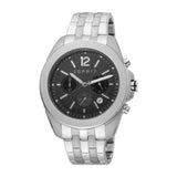 Esprit Men's Stainless Steel Chronograph Watch With Gray Dial - Blue Salon