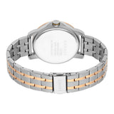 Esprit Men's Watch Two Tone Ss BraceletÂ & White Dial With Date - Blue Salon