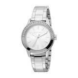 Esprit Ladies Watch Ss Case & Bracelet With Silver Color Dial With Stone - Blue Salon