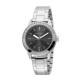 Esprit Ladies Watch Ss Case & Bracelet With Stone Black Dial - Blue Salon
