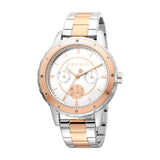 Esprit Ladies WatchÂ Mutil Function Silver Color Dial & Silver Color &Iprosegold Bracelet
