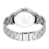 Esprit Ladies Watch Silver Color Stainless Steel BraceletÂ & White Dial With Stone