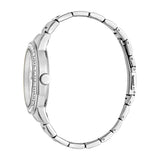 Esprit Ladies Watch Silver Color Stainless Steel BraceletÂ & White Dial With Stone