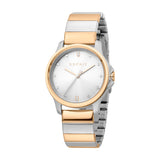 Esprit Ladies Watch With Â Silver Color Dial With Stone