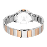 Esprit Ladies Watch With Â Silver Color Dial With Stone