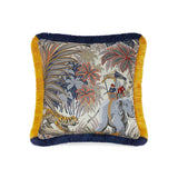 Etro Home Beige Cushion With Passementerie Size :45x45 Cm