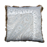 Etro Home Cushion With Passementerie 60x60 Cm Grey