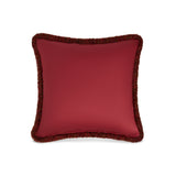 Etro Home Red Cushion With Passementerie Size: 60x60 Cm
