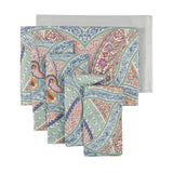 Etro Home Light blue Duvet Set.260x240+4P50x80+U270x290 Cm
