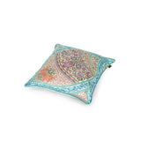 Etro Home Green Cushion With Cord 45x45 Cm Design1