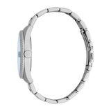 ESPRIT Men's Silver Color Watch with Dark Blue Dial and Date Function