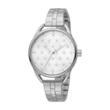 Esprit Women Watch, Silver Color Case, Silver Dial, Stainless Steel Metal Bracelet