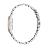 ESPRIT Women's Two Tone Silver & Gold Color Watch with Black Dial and Date Function