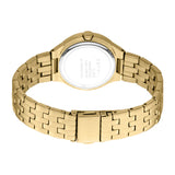 ESPRIT Women's Gold Color Watch with Silver Dial and Metal Bracelet