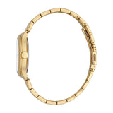 ESPRIT Women's Gold Color Watch with Silver Dial and Metal Bracelet