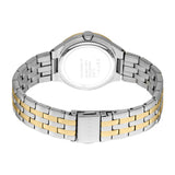 ESPRIT Women's Two Tone Silver & Gold Watch with White MOP Dial and Metal Bracelet