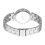 ESPRIT Women's Silver Watch with Dark Blue Dial and Stainless Steel Bracelet
