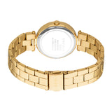 ESPRIT Women's Gold Watch with Champagne Dial and Gold Metal Bracelet