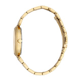 ESPRIT Women's Gold Watch with Champagne Dial and Gold Metal Bracelet