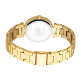 ESPRIT Women's Watch, Gold Color Case, White MOP Dial, Gold Color Metal Bracelet