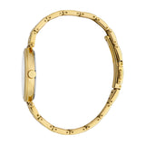 ESPRIT Women's Watch, Gold Color Case, White MOP Dial, Gold Color Metal Bracelet