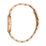 ESPRIT Women's Watch Rose Gold Color  Case and Bracelet with Silver Dial