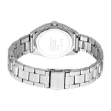 ESPRIT Women's Watch, Silver Color Case, Dark Grey Dial, Stainless Steel Metal Bracelet