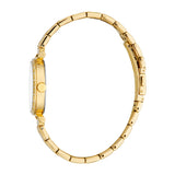 ESPRIT Women's Watch Gold Color Case Silver Dial Gold Color Metal Bracelet
