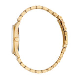 ESPRIT Women's Gold Color Watch with Metal Bracelet and Three Hands