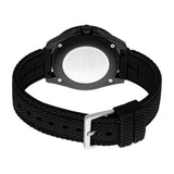 ESPRIT Men & Women's Black Color Watch with Black Dial and Silicone Strap