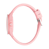 ESPRIT Women's Pink Color Watch with Pink Dial and Silicone Strap