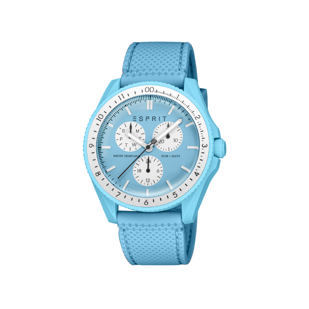 ESPRIT Women's Light Blue Color Watch with Light Blue Dial and Silicone Strap | Fashion Watches | GCC | Women | Womens | Womens Watches ESPRIT Women's Light Blue Color Watch with Light Blue Dial and Silicone Strap | Fashion Watches | GCC | Women | Womens | Womens Watches