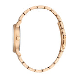 ESPRIT Women's Watch, Rose Gold Color Case, White MOP Dial, Rose Gold Color Metal Bracelet