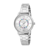 ESPRIT Women's Watch Silver Color Case Silver Dial Silver Color Metal Bracelet