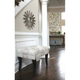 Ethan Allen Silver Starburst Mirror (51Cm) 51X51 cm