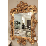 Ethan Allen Ornately Craved Mirror 98X134 cm