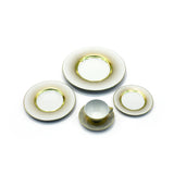 Falken Porzellan Rio White Gold - Dinner Set 95 Pcs