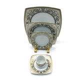 Falken Porzellan SavoyÂ Imperial Platin - Dinner Set 95 Pcs