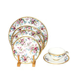 Falken Porzellan Carinzia Dinner Set 95 Pcs Gold - Blue Salon