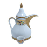 Falken Porzellan Constanza Vienna Dallah Set CrÃ¨me Gold - Blue Salon