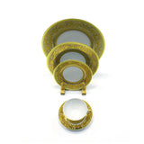 Falken Porzellan Diadem White Gold - Dinner Set 95 Pcs